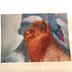 The Griffin’s perch Art Print 5x7