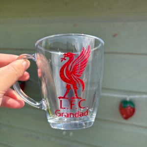 LFC Liverpool football club personalised with name mug- LFC fan, YNWA.