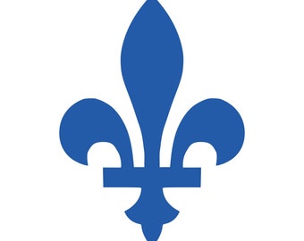 Fleur-des-lis - PDF, JPEG, png, svg, and gsp for cutting machines and coloring