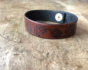 Hops - Leather Bracelet
