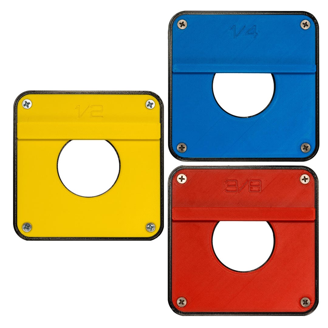 Box Joint Jig Compact Router Plate - Single - Universal - Etsy