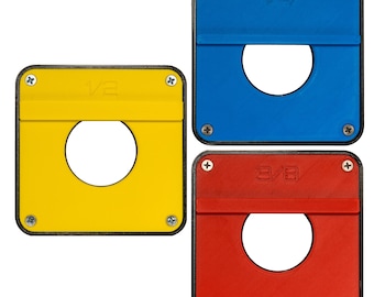 Box Joint Jig Compact Router Plate - Single - Universal