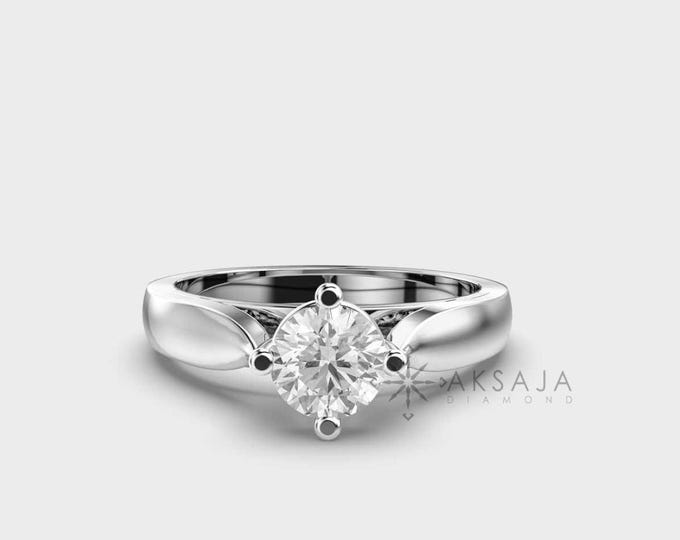 Lab Grown Diamond Engagement Ring