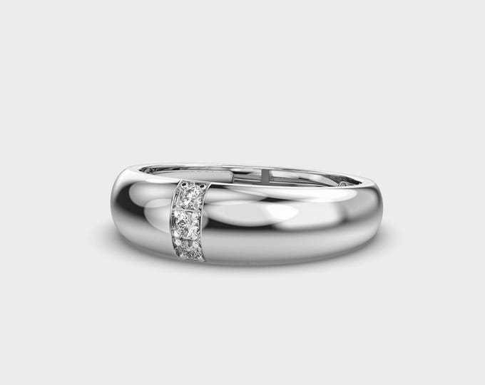 Men's Lab Grown Diamond Ring | Engagement & Anniversary Band
