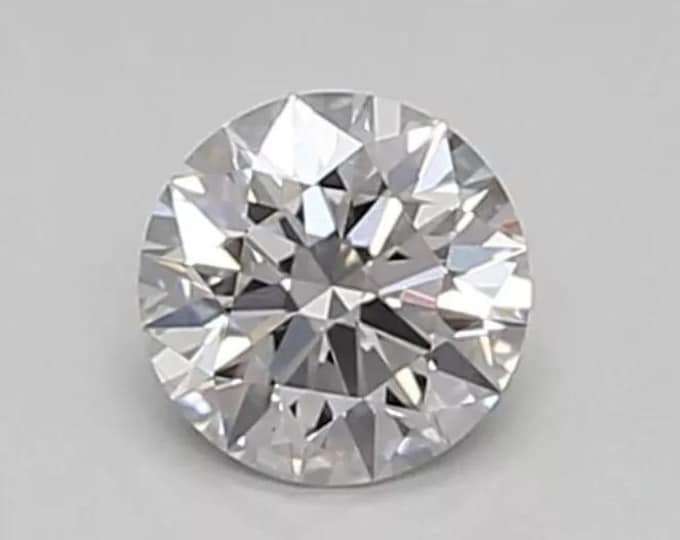 0.33 Carat Round Lab Grown Diamond F-G VS1-2: Wedding Ring Stone