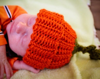 Infant Pumpkin Hat