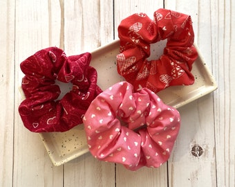 Valentines Scrunchies