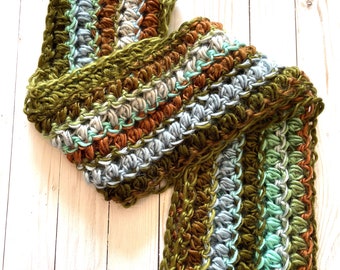 Variegated Meadow Infinity Scarf