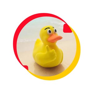 3D printed Cruise Duck Thumbs Up