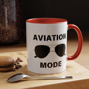 Aviator Mode - Akzent Kaffeetasse