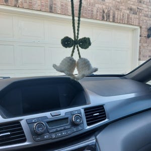 Crochet Lily Of The Valley Car Hanging/Mothers Day Gift
