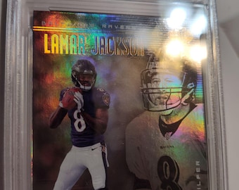 PSA 10 --2018 Lamar Jackson Panini  PSA 10 Rookie Card