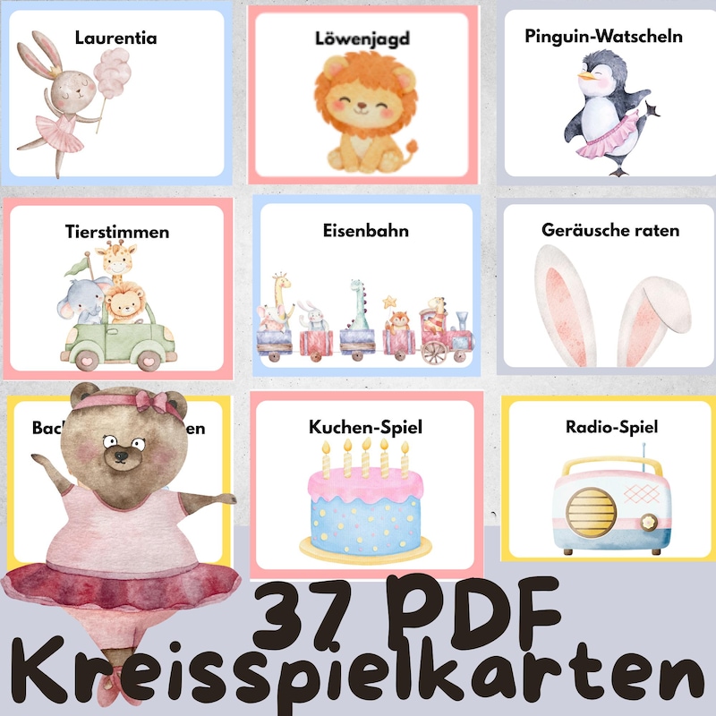 Morgenkreis karten kita - Etsy.de