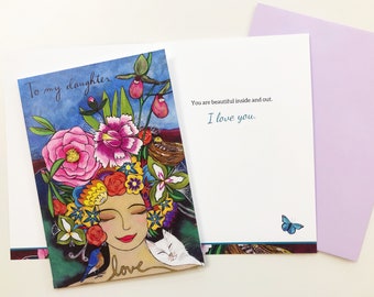 Greeting Card : Daughter Love