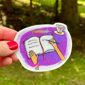 Journal Writing Sticker