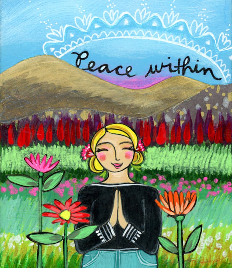 Print : Peace Within 8x10 image 0
