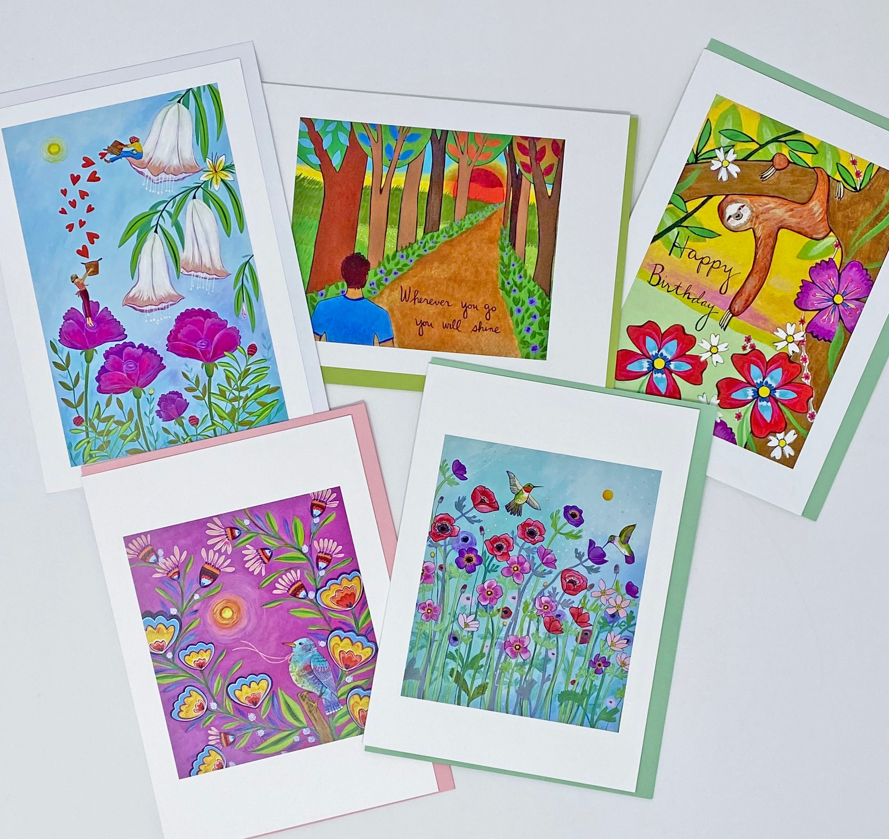 NEW Greeting Card Blank Inside : Wherever You Go - Etsy