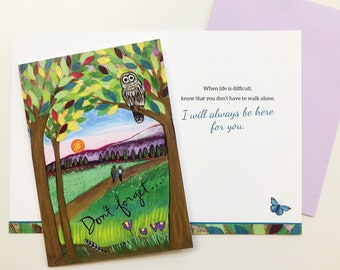 Greeting Card : Don't Forget