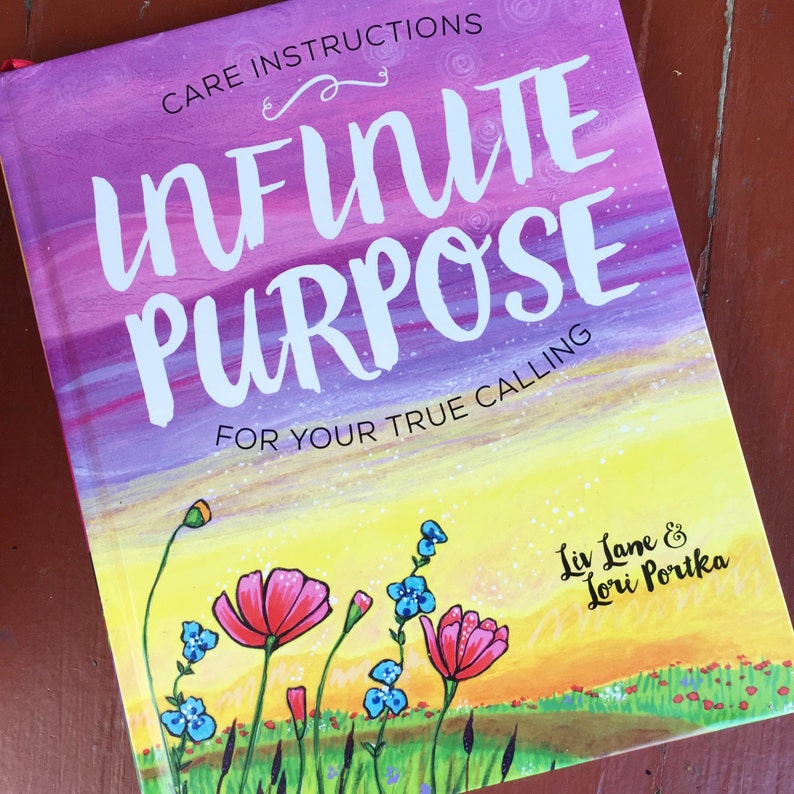 Hardcover Book : Infinite Purpose | Etsy
