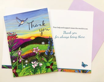 Greeting Card : Thankful Friendship