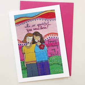 Greeting Card: Birthday Friend