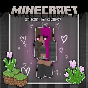 Aangepaste Minecraft-skins van hoge kwaliteit! Voltooiing van minder dan 48 uur per dag!