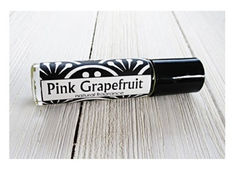 Pink Grapefruit Perfume, Choice of 1/3oz roll on or 4oz body spray, warm citrus body oil, concentrated realistic fragrance