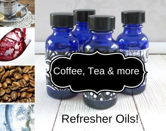 Drinks Refresher Scenting Oil, 1oz, For Aroma beads, wax melts, Coffee, tea, cocoa and more, fragrance oils for home scent