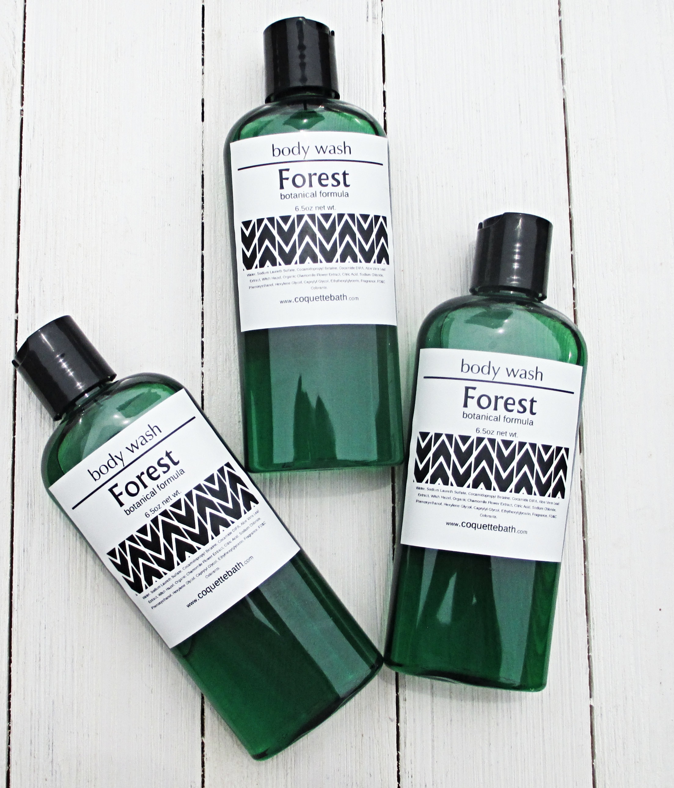 Forest Body Wash, 6.5oz bottle or Combo set, Gentle Body Wash, Spruce & Pine woodsy aroma, herbal fragrance bath body gel, bath bubbles