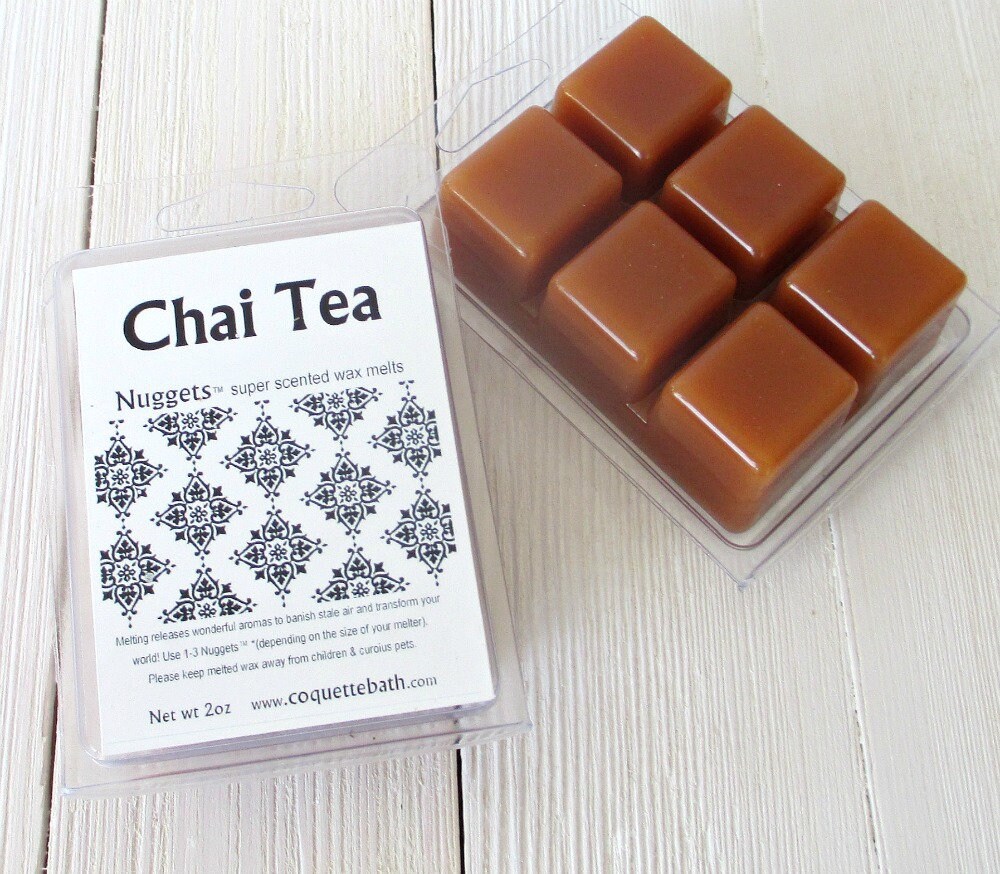 Chai Tea Candle Melts  Melt My Heart Tarts 6-Pack Wax Melts - Chickenmash  Farm