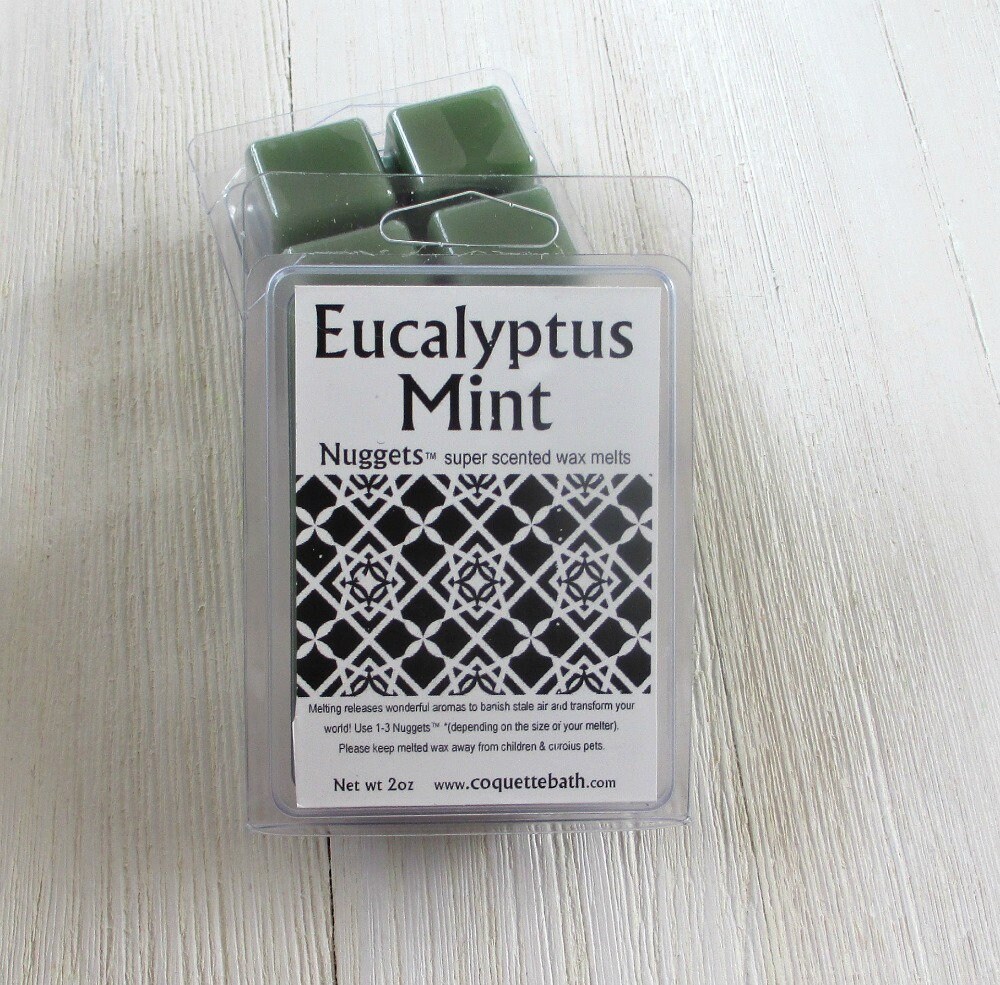 Eucalyptus Mint Scented Wax Melts Strong Wax Tarts Herbal Etsy
