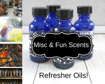 Misc & Fun fragrances, Refresher Scenting Oil, 1oz, For Aroma beads, wax melts, and more, concentrated fragrance, home scenting oil