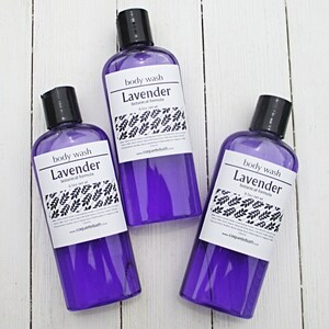 Lavender Body Wash, 6.5oz bottle or Combo set, Gentle Body Wash, classic scent of relaxation, use as shower gel, liquid hand soap