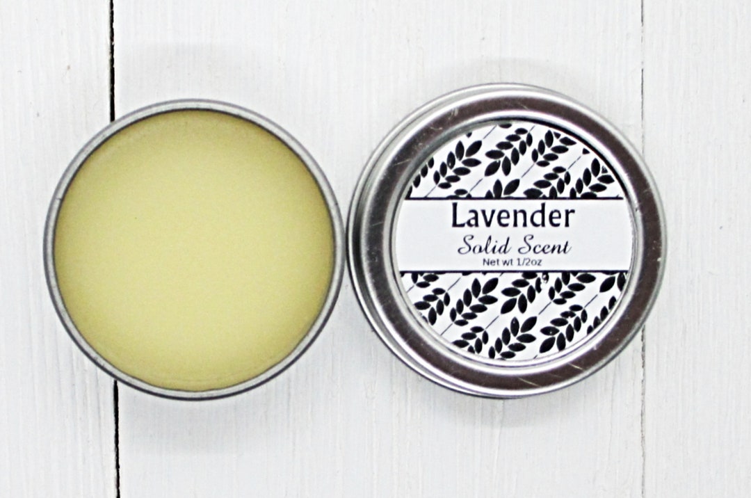 Solid Scent Last One, Lavender Solid Scent, Concentrated Body Fragrance, 1/2oz ...