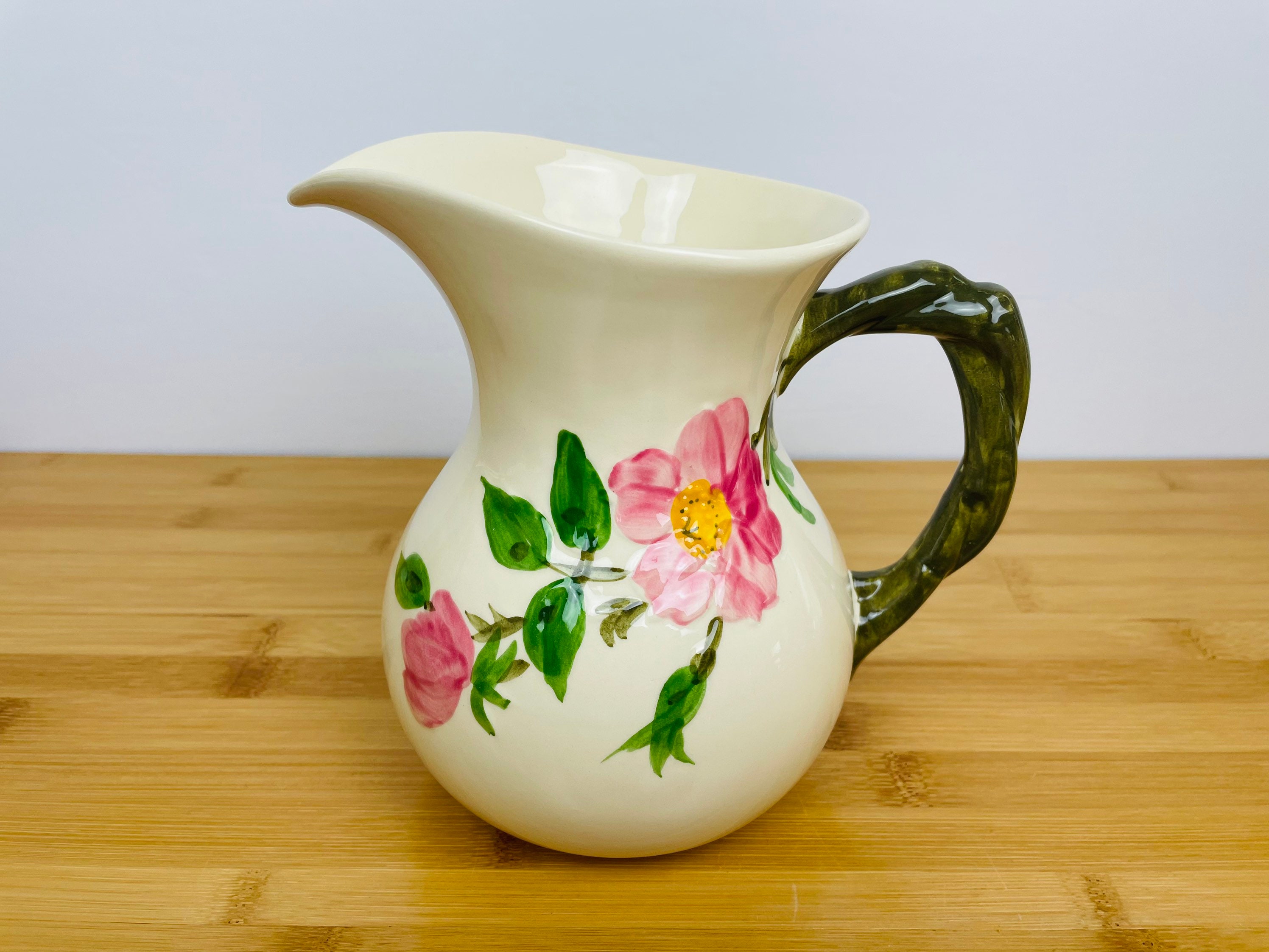 Franciscan desert rose pitcher cheap
