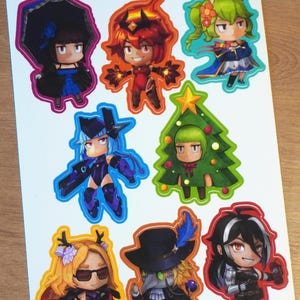 Cute Guardian Tales Chibi Stickers