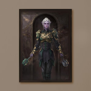 Minthara Baldur's Gate 3 Poster