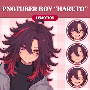 かわいい PNGTuber モデル | かわいい男の子 PNGTuber 既製モデル | VeadoTube モデル | PNG チューバー | Vtuber | GIFTuber | Discord | Twitch | OC Adopt M39