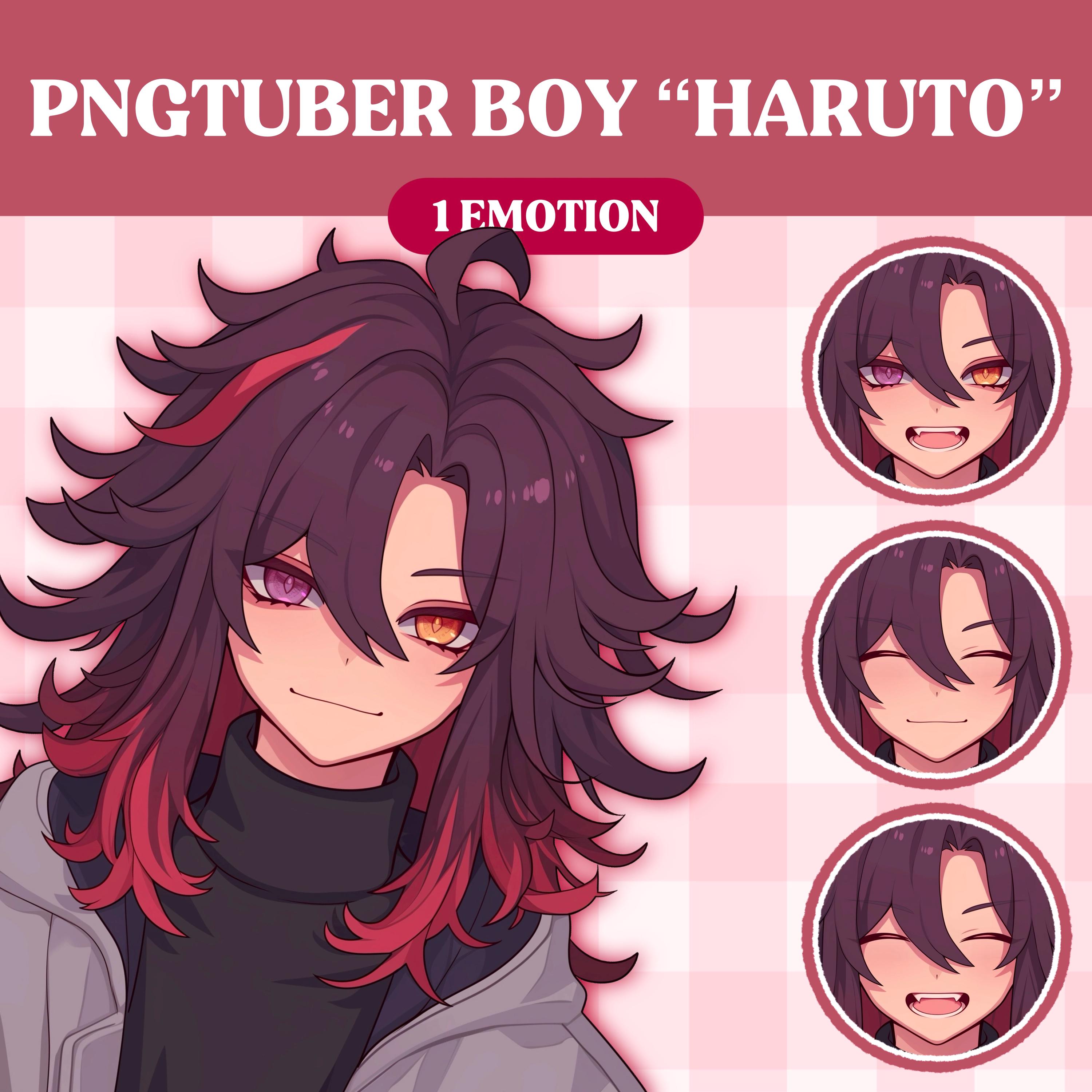 Cute PNGTuber Model | Cute Boy PNGTuber Premade Model | VeadoTube Model | PNG Tuber | Vtuber | GIFTuber | Discord | Twitch | OC Adopt M39