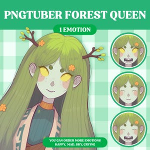 Leuk pngTuber-model | Leuk meisje pngTuber kant-en-klaar model | VeadoTube-model | PNG-knol | Vtuber | GIFTuber | Onenigheid | Twitch | OC Adopt F28