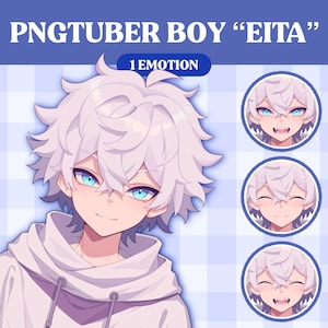 Leuk pngTuber-model | Leuke jongen premade pngTuber-model | VeadoTube-model | PNG-knol | Vtuber | GIFTuber | Onenigheid | Twitch | OC Adopt M31