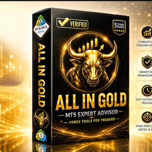 All in Gold EA MT5 – Gold-Scalper mit hoher Genauigkeit