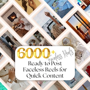 Ultimate Faceless Digital Marketing Reels,Read Captions Hooks,Instagram,MRR PLR DIY Canva Temp,FacelessMarketing, Reels,TikTok Done For You