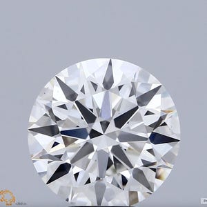Diamante taglio rotondo da 5,06 ct, coltivato in laboratorio, certificato IGI G VS1