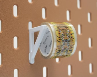 IKEA SKADIS Washi Tape Halter 5er Pack | Pegboard Masking Tape Display Haken