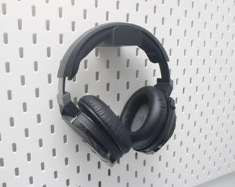 IKEA SKADIS Headphone Holder | Pegboard Headset Hanger Mount