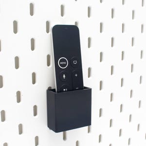 Supporto per telecomando Apple TV SKADIS / Supporto per pannello forato IKEA per 1a, 2a e 3a generazione