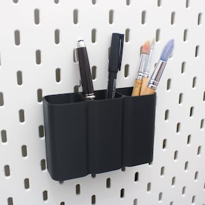 IKEA SKADIS Storage Organizer | Pegboard Storage Mount Accessory Holder Stand for UPPSPEL | Storage Organization Divider Shelf
