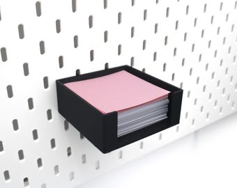Porte-billets IKEA SKADIS | Support de rangement pour pense-bêtes, mémos et rappels pour panneau perforé