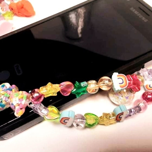Mystery  Kawaii Cellphone Charm~ Phone Fidget|Kawaii Mystery Grab Bag|Cellphone Accessories|Cute Beaded Charm|Multicolored Charm